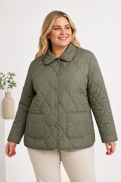 Picture of PLUS SIZE LIGHTWEIGHT PUFFER JACKET